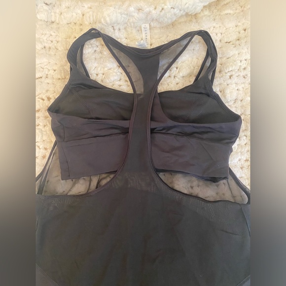 Lululemon Black Tank with Built in Bra - Picture 4 of 5